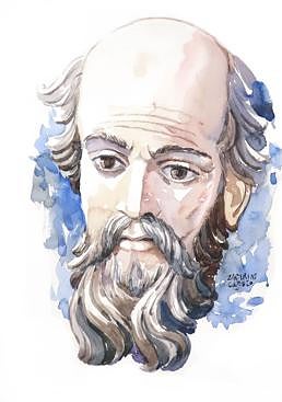 Imagen - Imagen de San Mateo. Pertenece a 'La Cena', hoy en Lorca, en el Paso Morado. Es la primera obra de Nicolás Salzillo al llegar a Murcia para la Cofradía de Jesús. Ganó el concurso en 1700 y en 1701 estaba terminado.