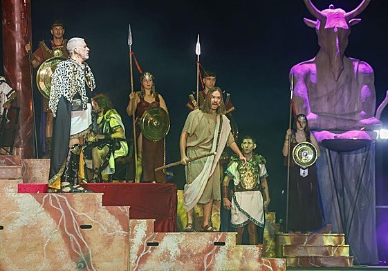 Aníbal contrata mercenarios en las fiestas de Carthagineses y Romanos, en imágenes