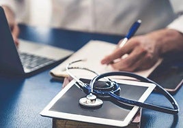 Imagen de archivo de una consulta médica.