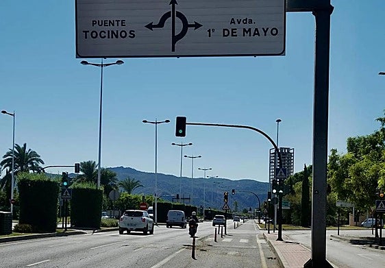 La avenida Miguel Indurain de Murcia en una imagen de archivo