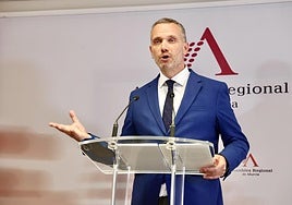 El vicesecretario de Organización, Comunicación y Electoral del PPRM, Joaquín Segado.