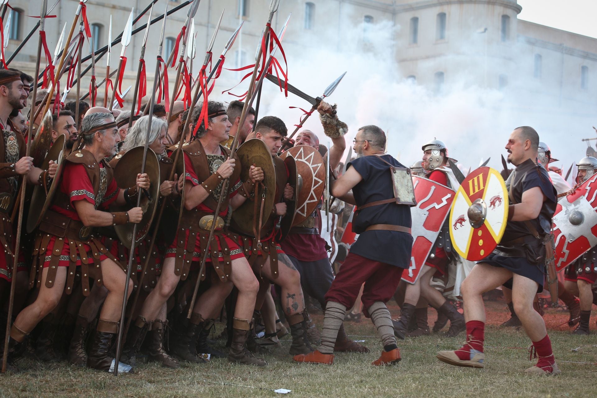 En imágenes, batalla por la Conquista de Qart Hadast en Carthagineses y Romanos