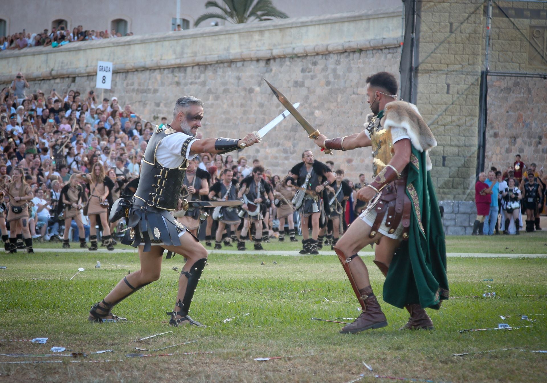 En imágenes, batalla por la Conquista de Qart Hadast en Carthagineses y Romanos