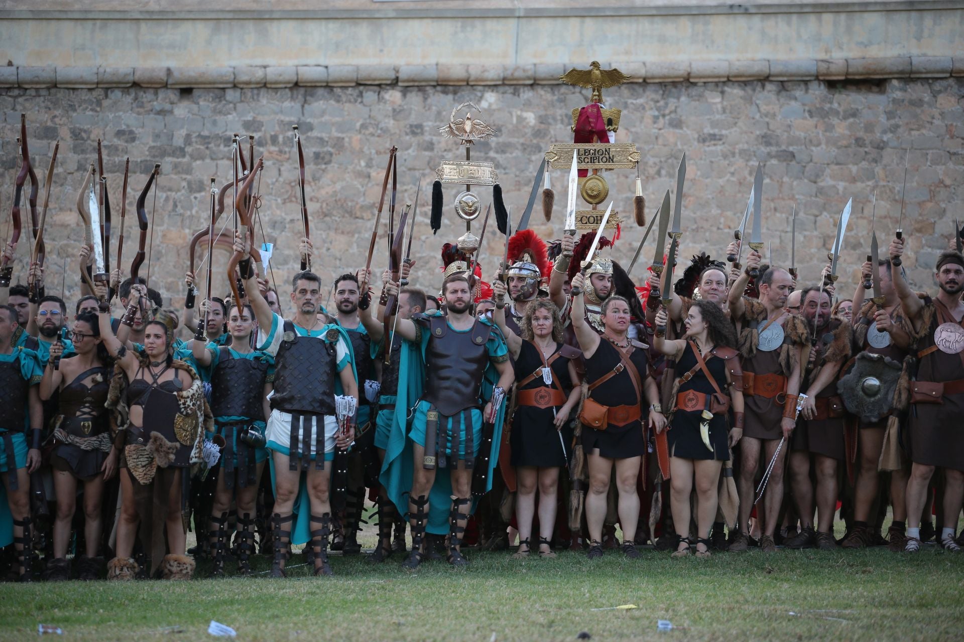 En imágenes, batalla por la Conquista de Qart Hadast en Carthagineses y Romanos