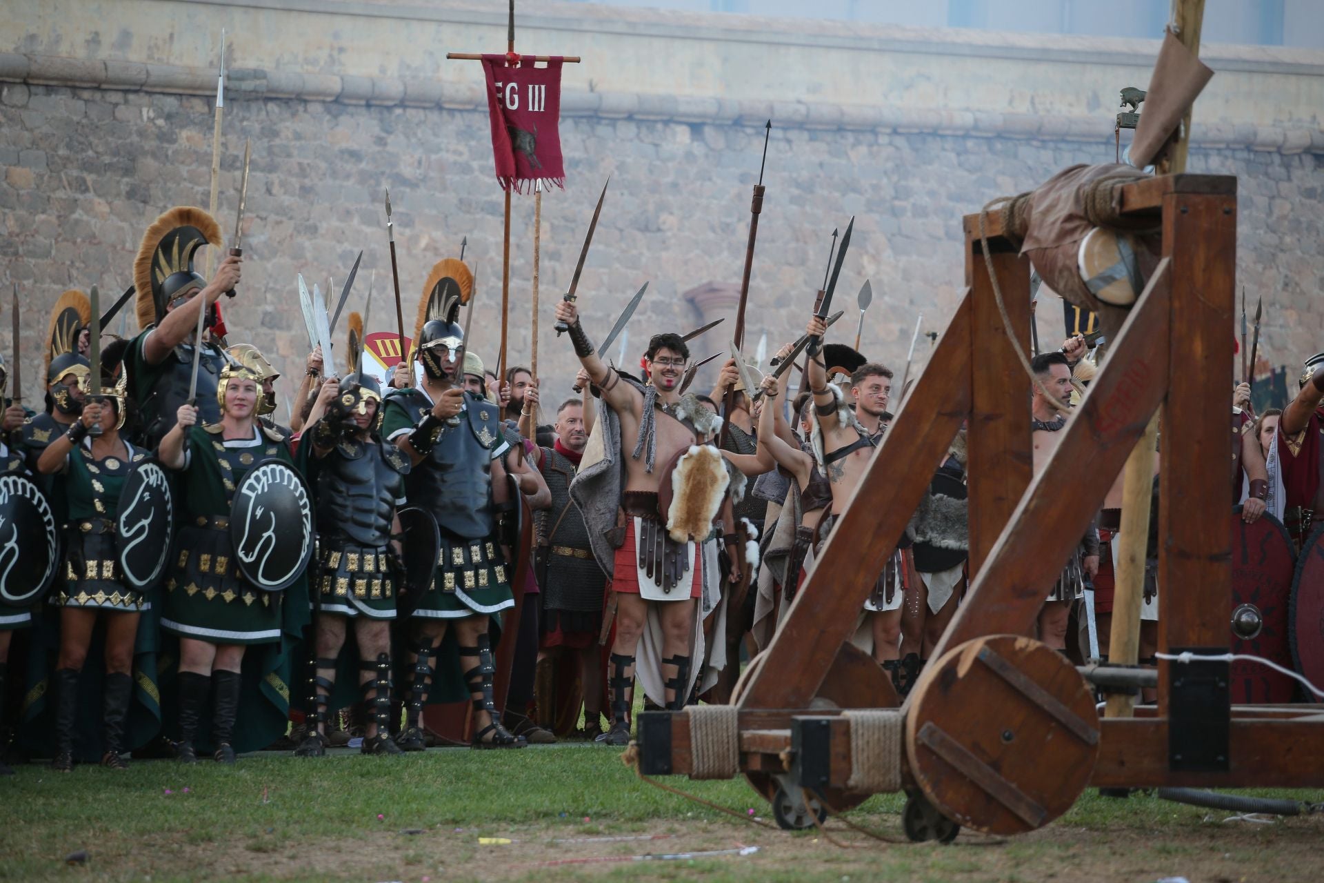 En imágenes, batalla por la Conquista de Qart Hadast en Carthagineses y Romanos