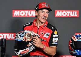 Marc Márquez, en el circuito de Motegi, cita de este fin de semana.