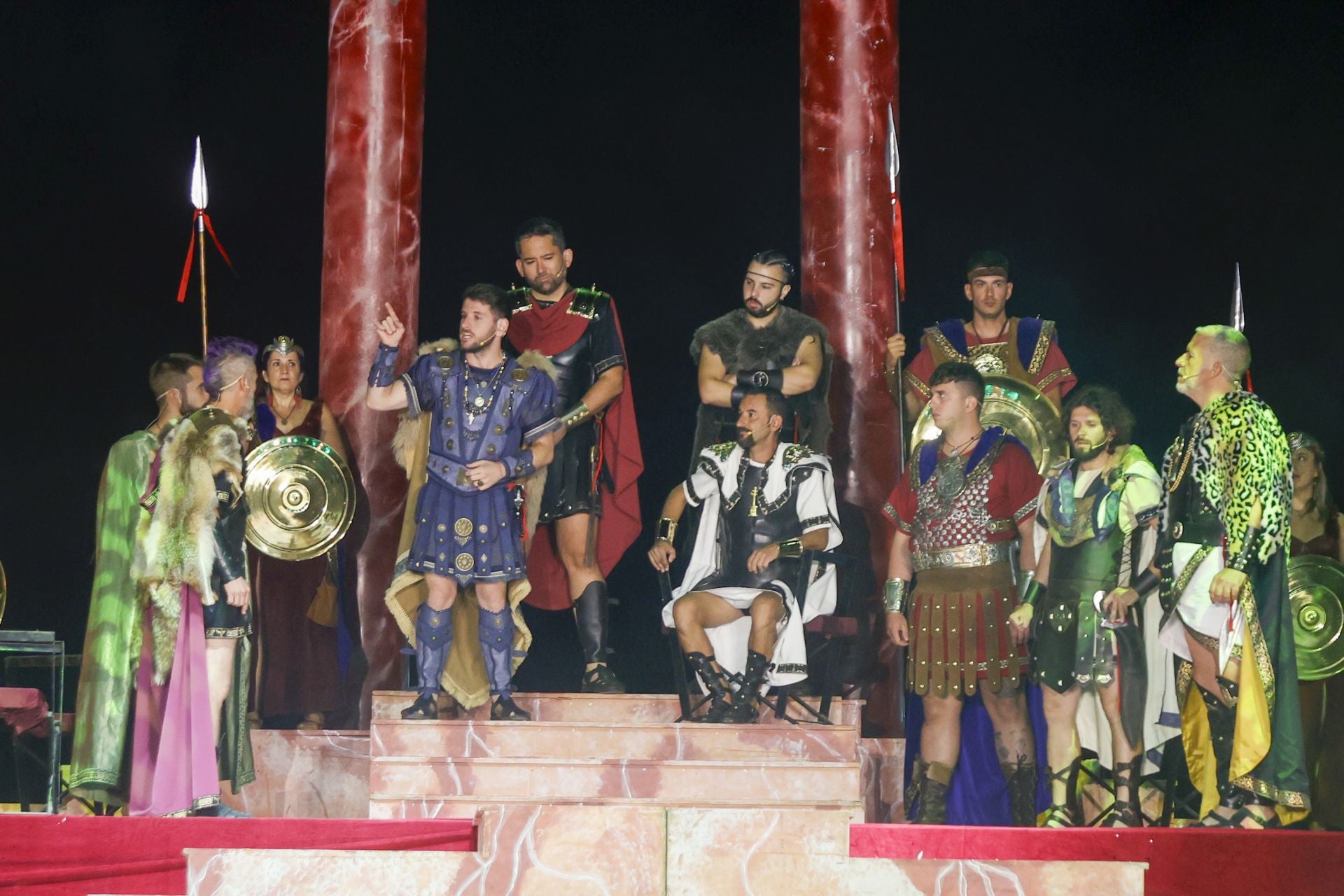 Aníbal contrata mercenarios en las fiestas de Carthagineses y Romanos, en imágenes