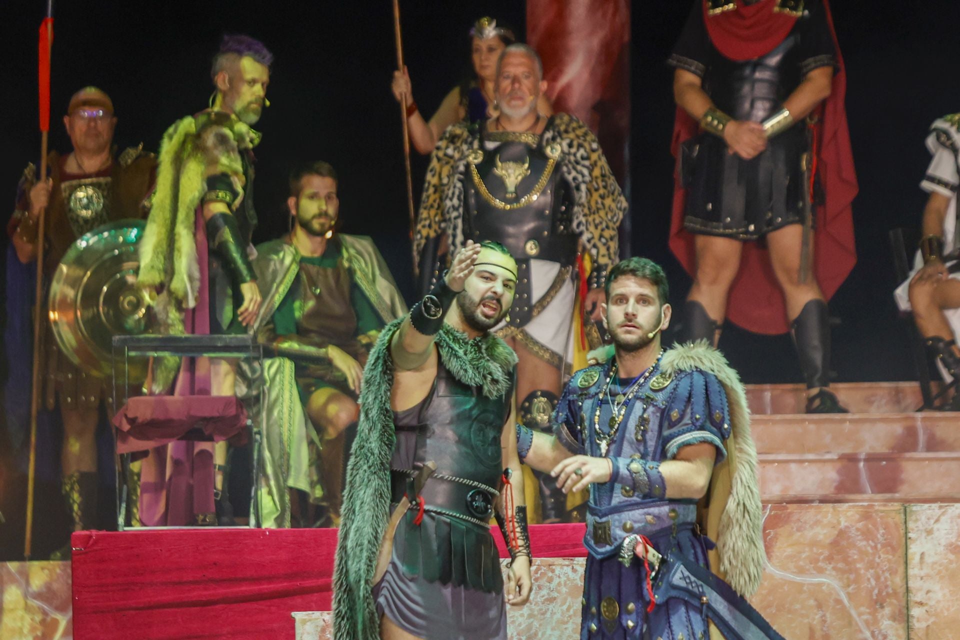 Aníbal contrata mercenarios en las fiestas de Carthagineses y Romanos, en imágenes