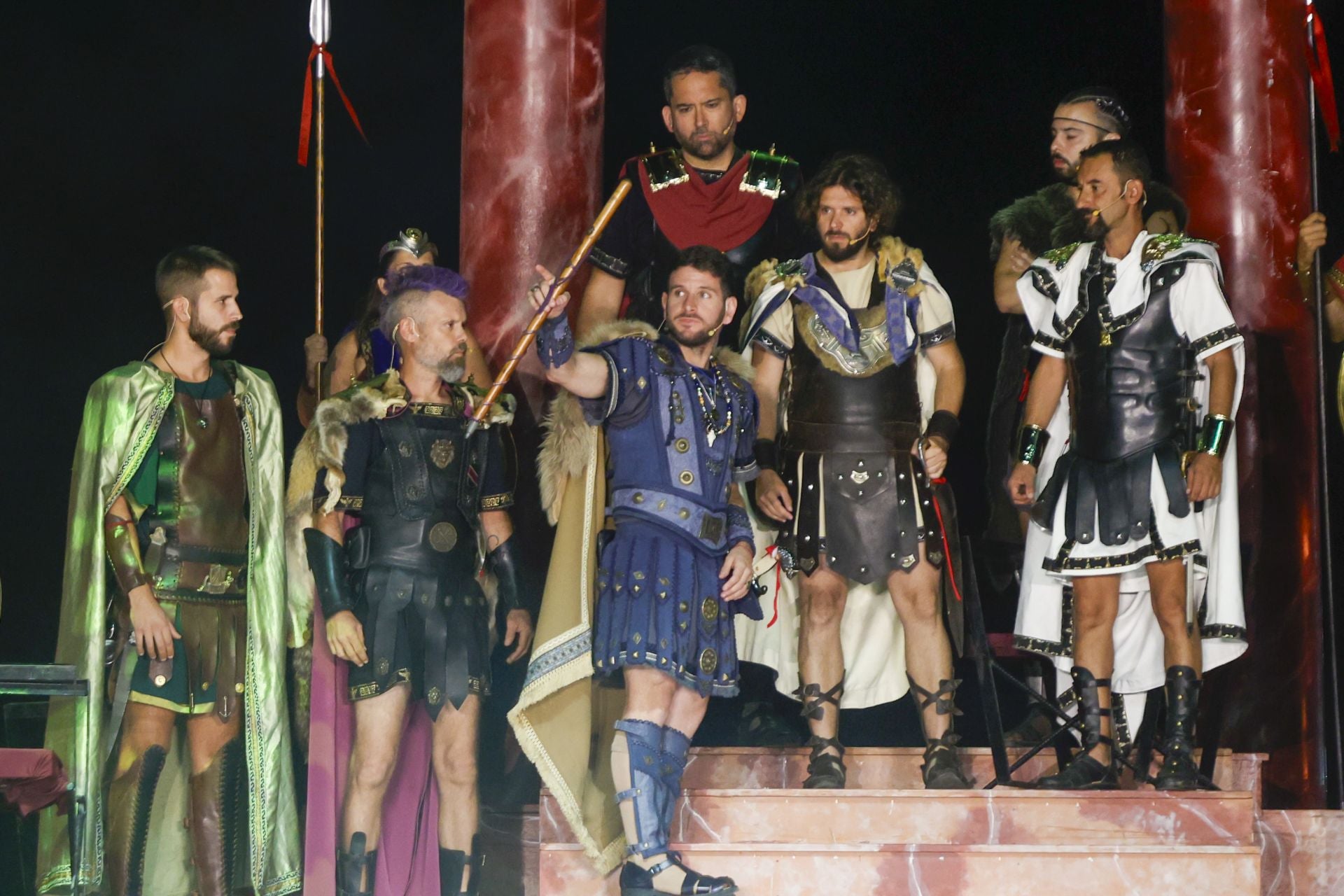 Aníbal contrata mercenarios en las fiestas de Carthagineses y Romanos, en imágenes