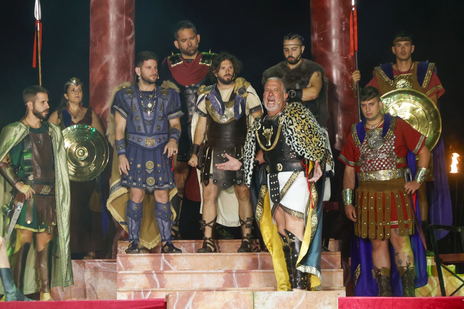Aníbal contrata mercenarios en las fiestas de Carthagineses y Romanos, en imágenes