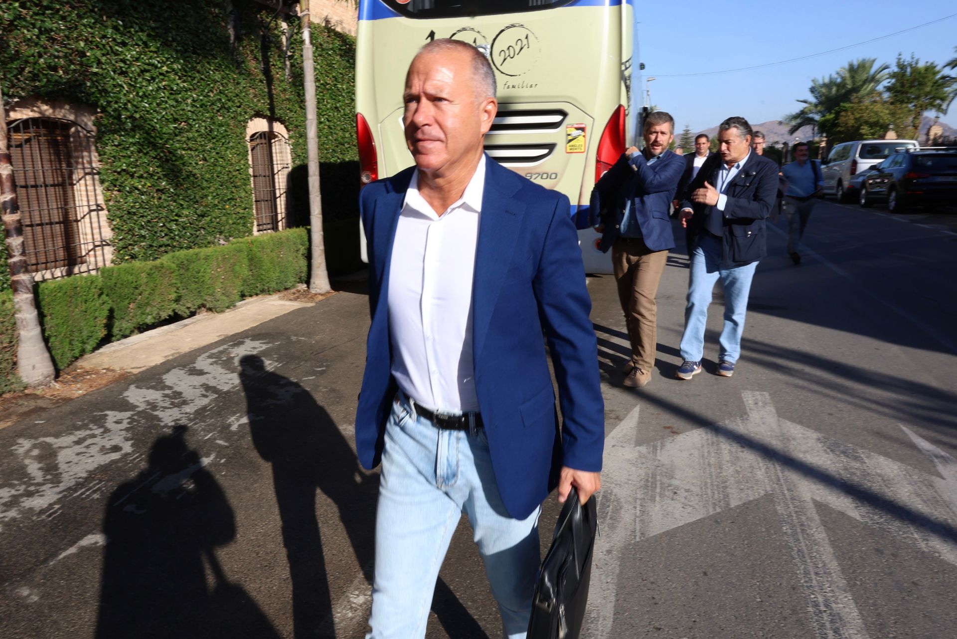 En imágenes, los presidentes autonómicos del PP llegan a la cumbre en Murcia