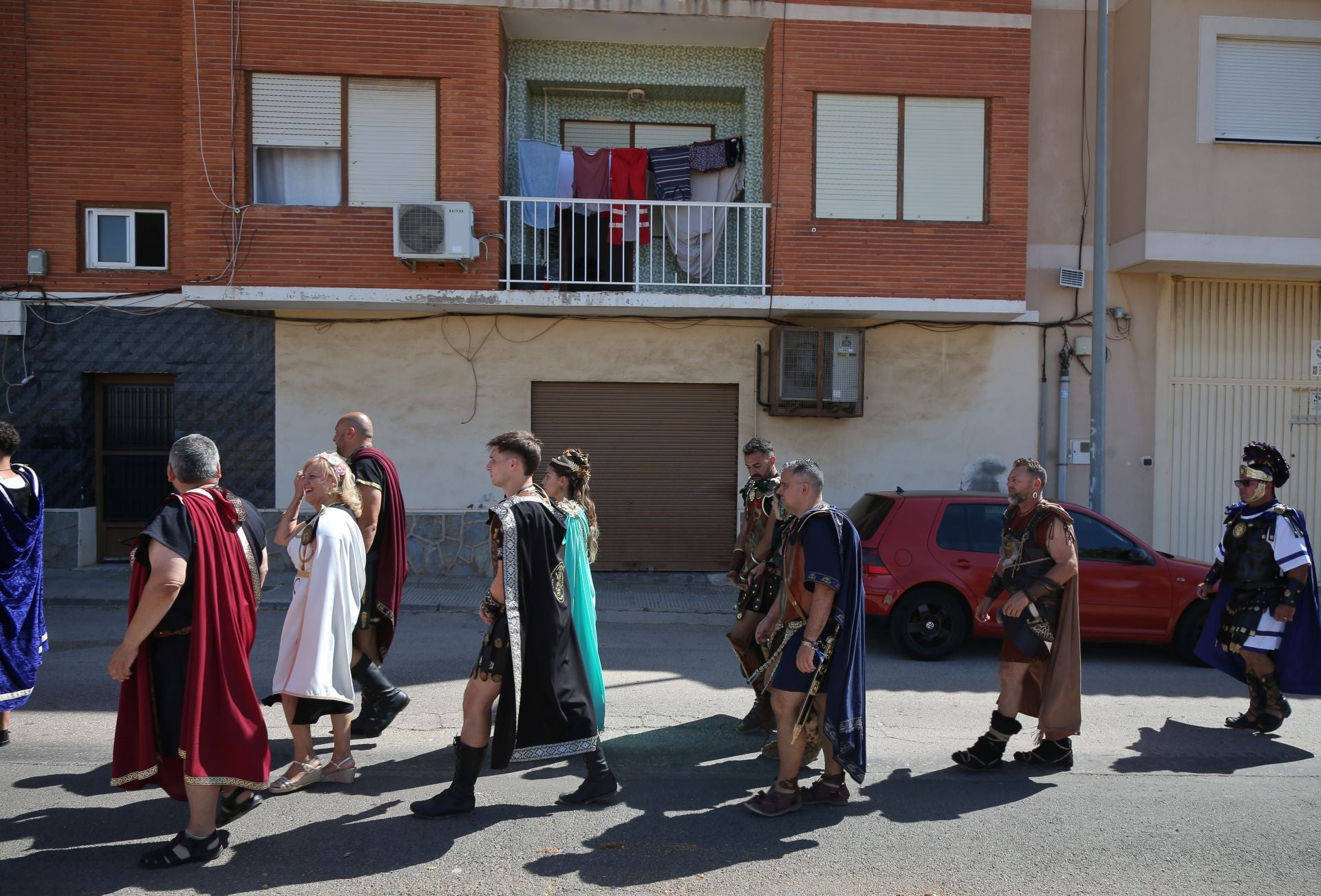En imágenes, el homenaje a los caídos en batalla de Carthagineses y Romanos