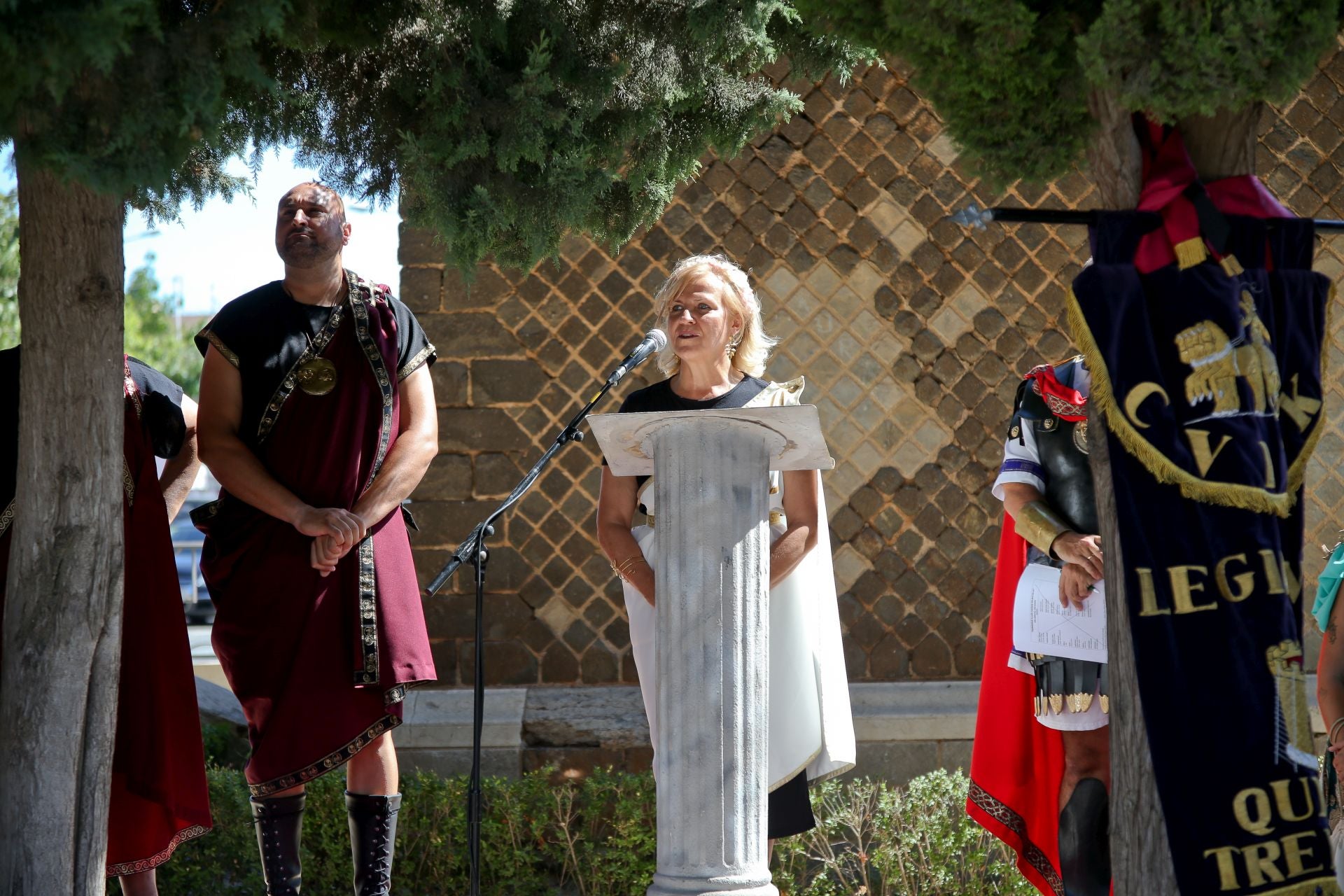 En imágenes, el homenaje a los caídos en batalla de Carthagineses y Romanos