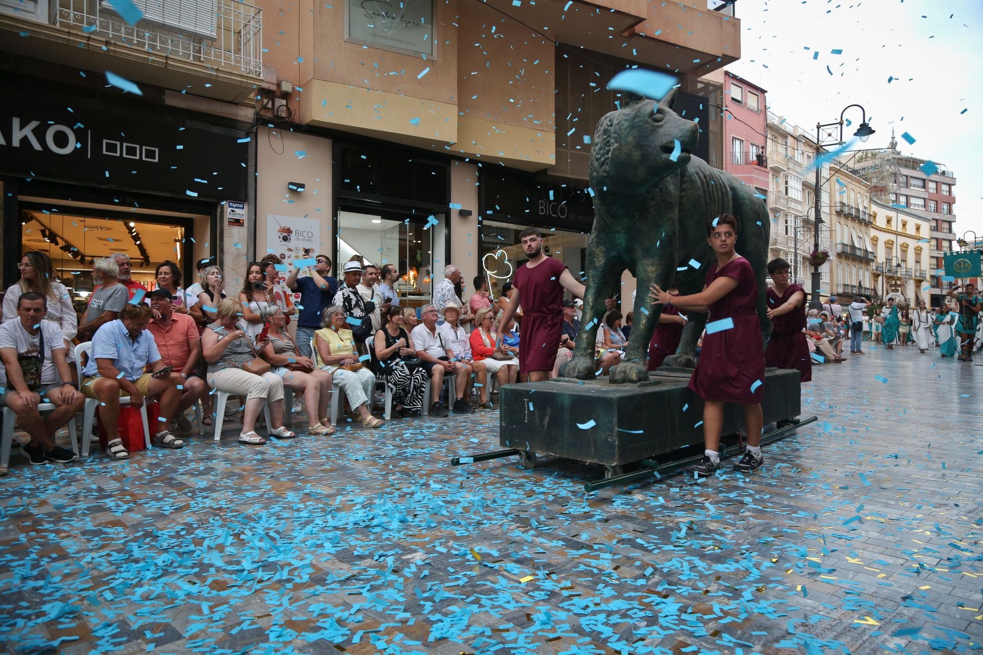 Las imágenes del gran desfile de Carthagineses y Romanos