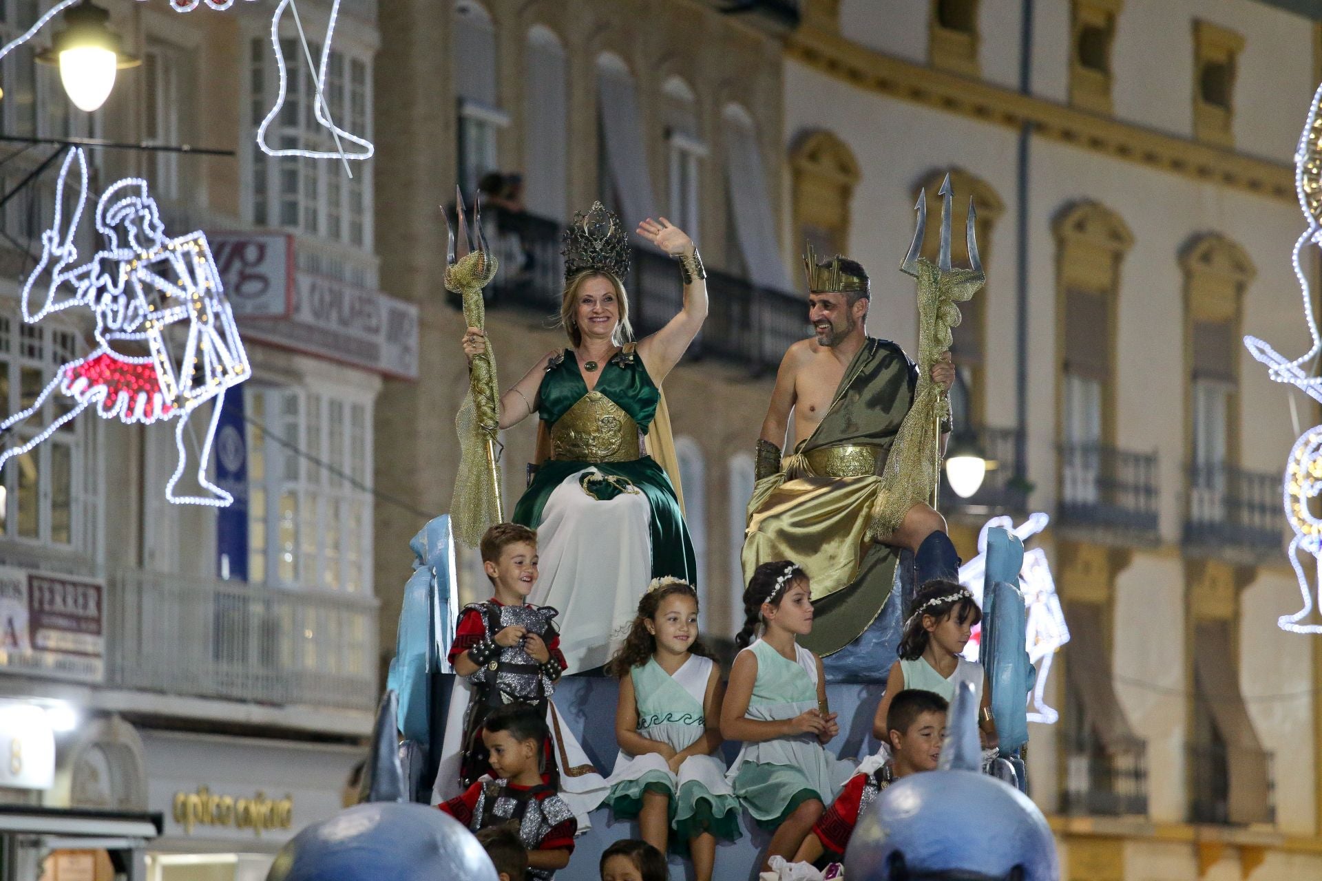 Las imágenes del gran desfile de Carthagineses y Romanos