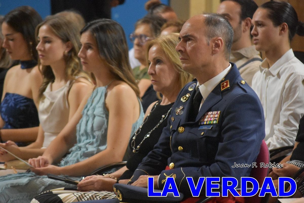 Imágenes de la entrega del título de Hijo Predilecto de Caravaca al general Pascual Soria