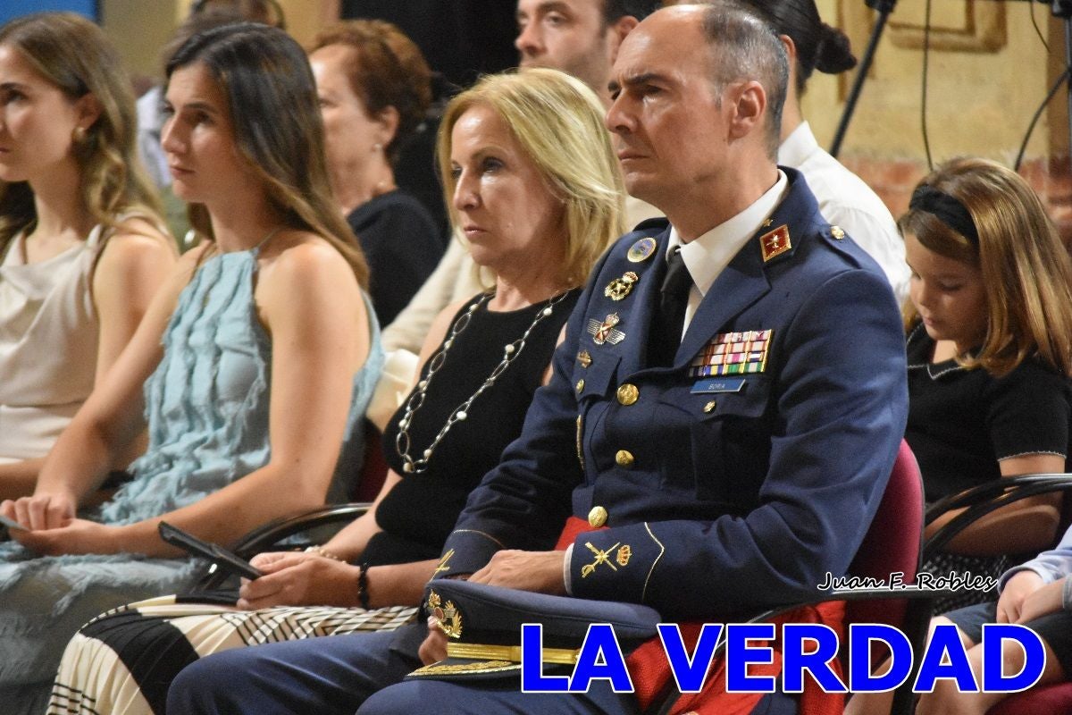 Imágenes de la entrega del título de Hijo Predilecto de Caravaca al general Pascual Soria