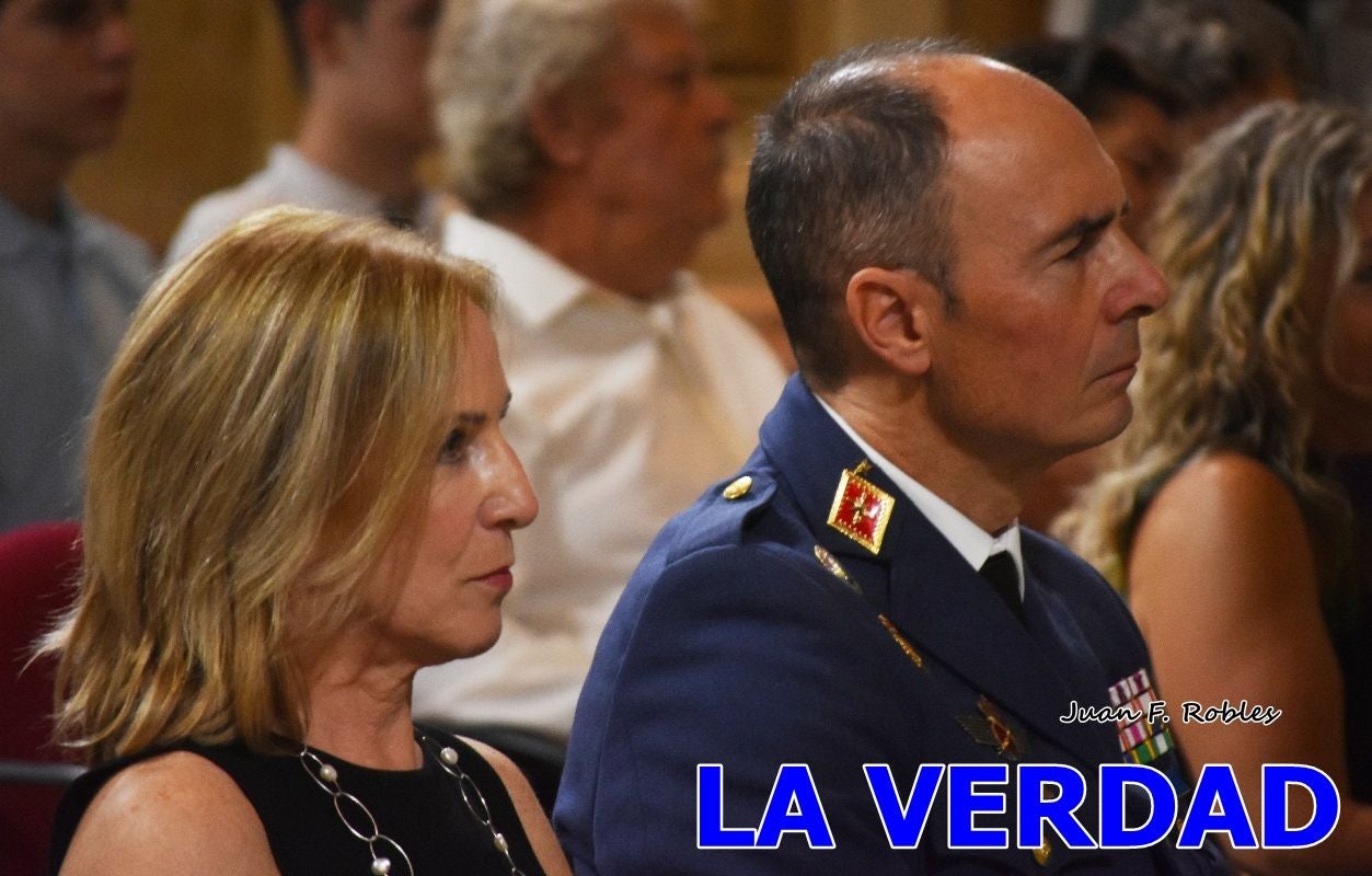 Imágenes de la entrega del título de Hijo Predilecto de Caravaca al general Pascual Soria