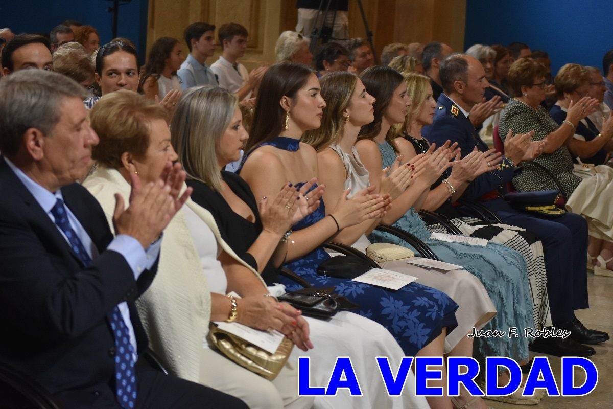 Imágenes de la entrega del título de Hijo Predilecto de Caravaca al general Pascual Soria