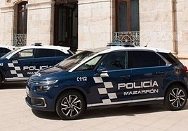 Coche de la Policía Local de Mazarrón.