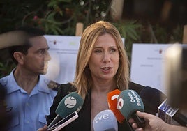 La consejera Marisa López Aragón.