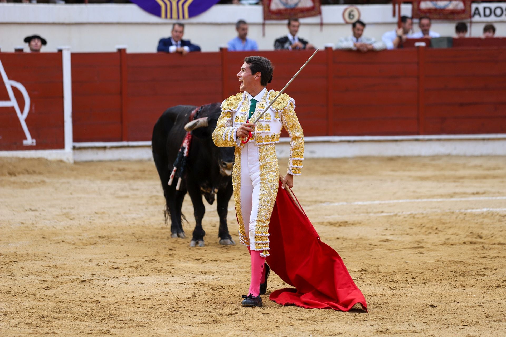 En imágenes, la corrida de toros de este sábado en Abarán
