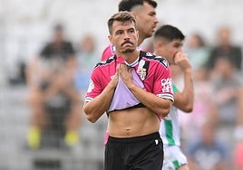 Chiki, en el partido contra el Sanluqueño.