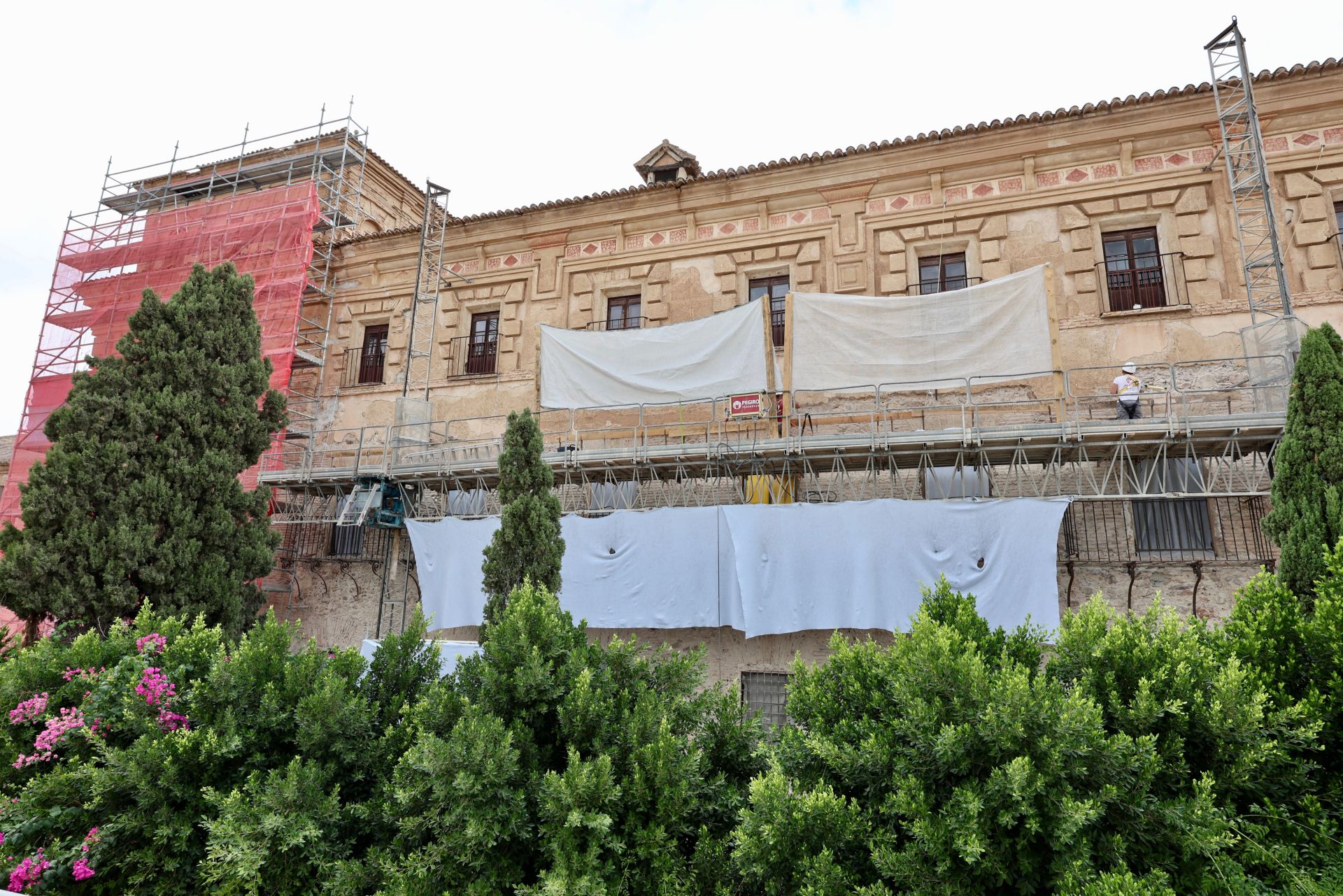 La inauguración del claustro del Monasterio de Los Jerónimos de Murcia, en imágenes