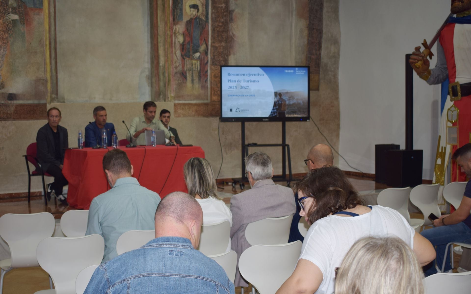 La presentación del Plan Operativo de Turismo Caravaca 2025-2027 tuvo lugar en la ermita de San Sebastián