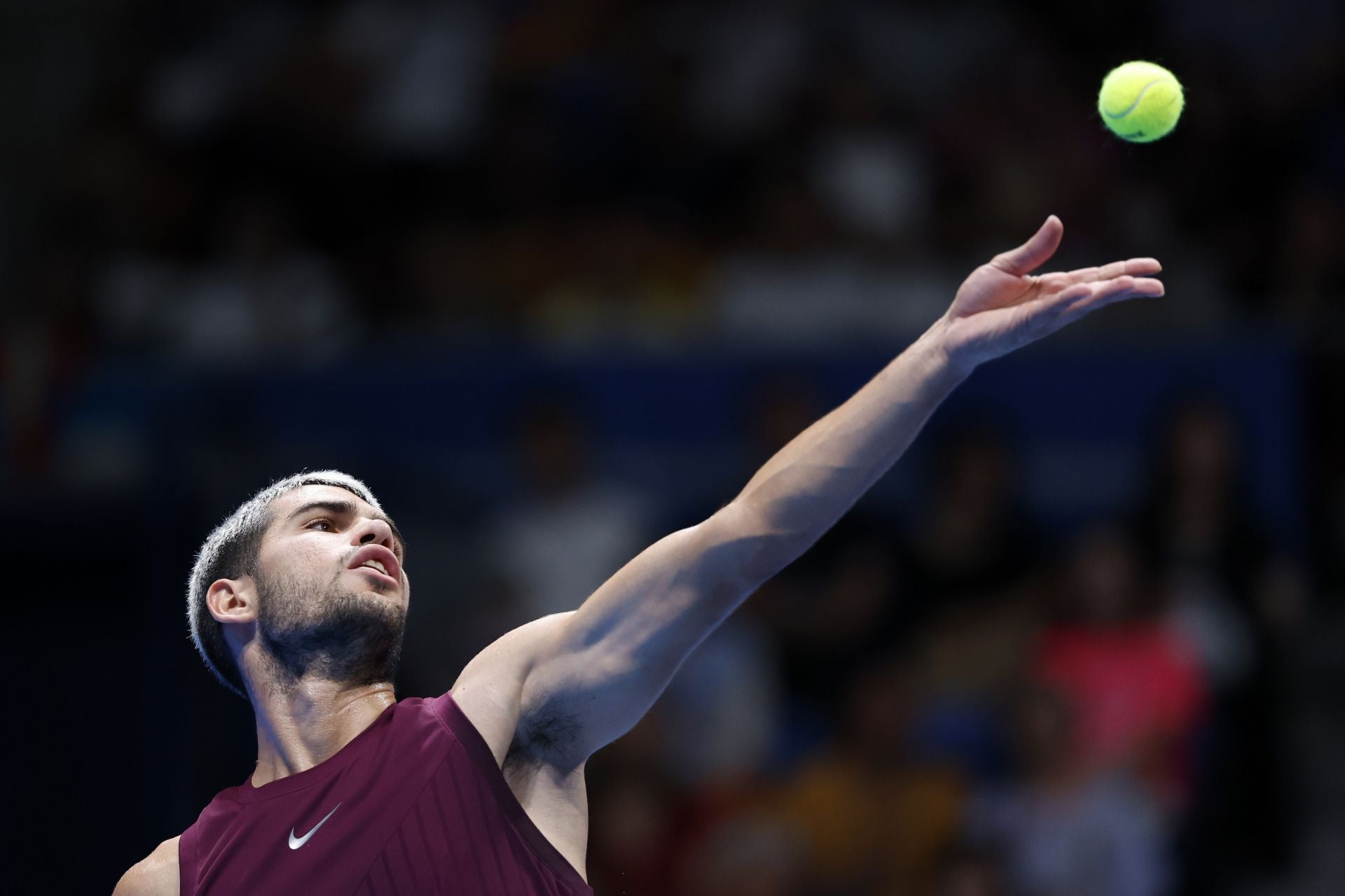 En imágenes, Carlos Alcaraz gana en Tokio su octavo título del año