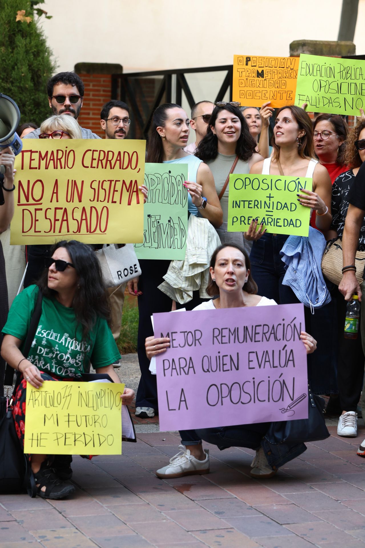 Los interinos de la Región de Murcia piden cambios en la oposición