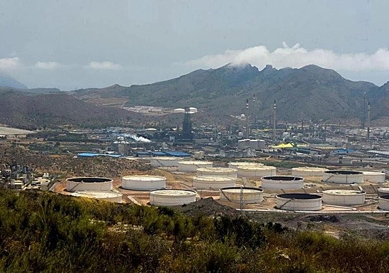 Panorámica del Valle de Escombreras, en una imagen de archivo.
