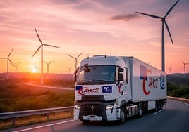 Imagen de archivo de un vehículo de la compañía navarra.