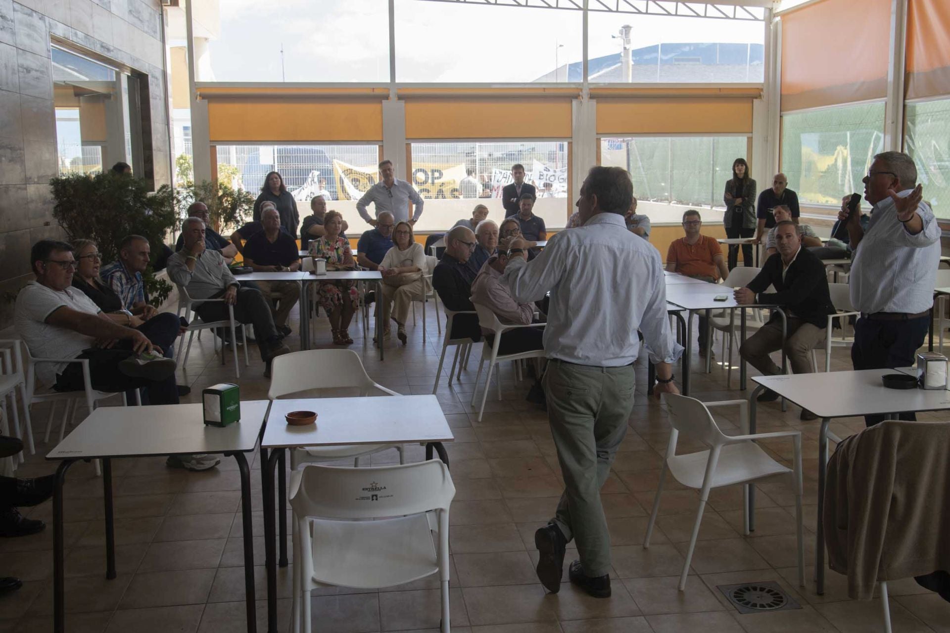 Las imágenes de la protesta de los vecinos de Los Camachos contra la planta de biogás