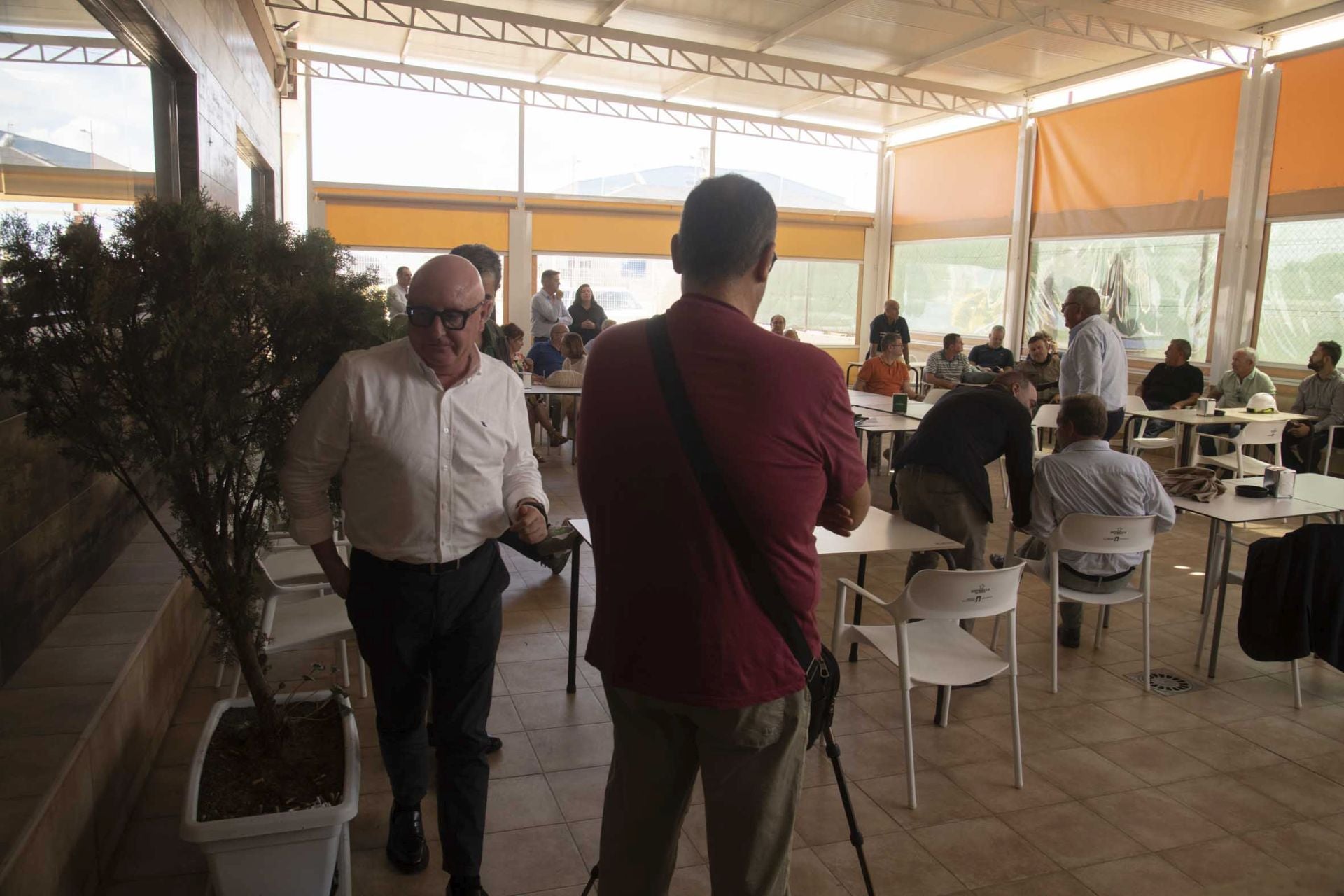 Las imágenes de la protesta de los vecinos de Los Camachos contra la planta de biogás