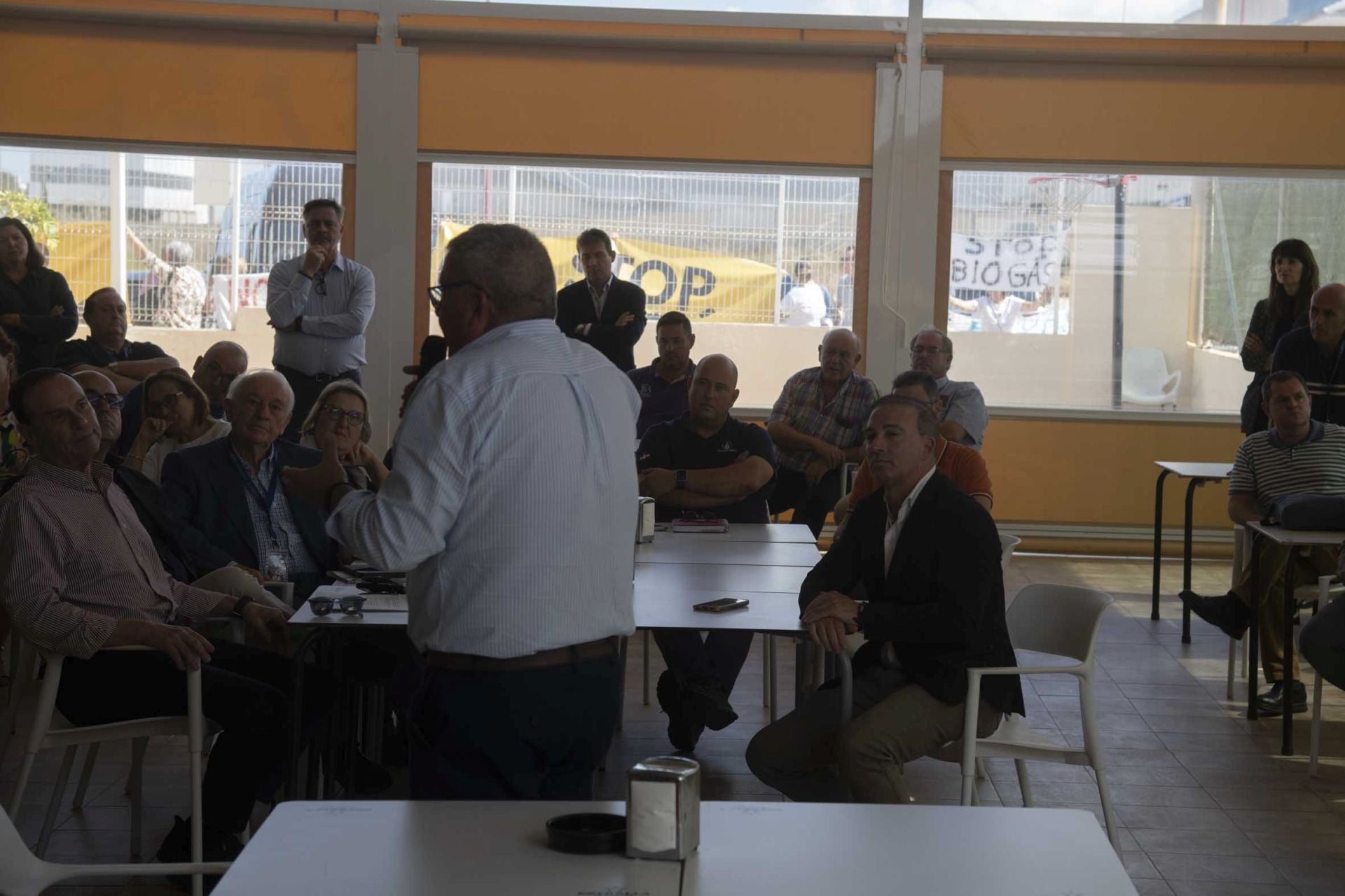 Las imágenes de la protesta de los vecinos de Los Camachos contra la planta de biogás