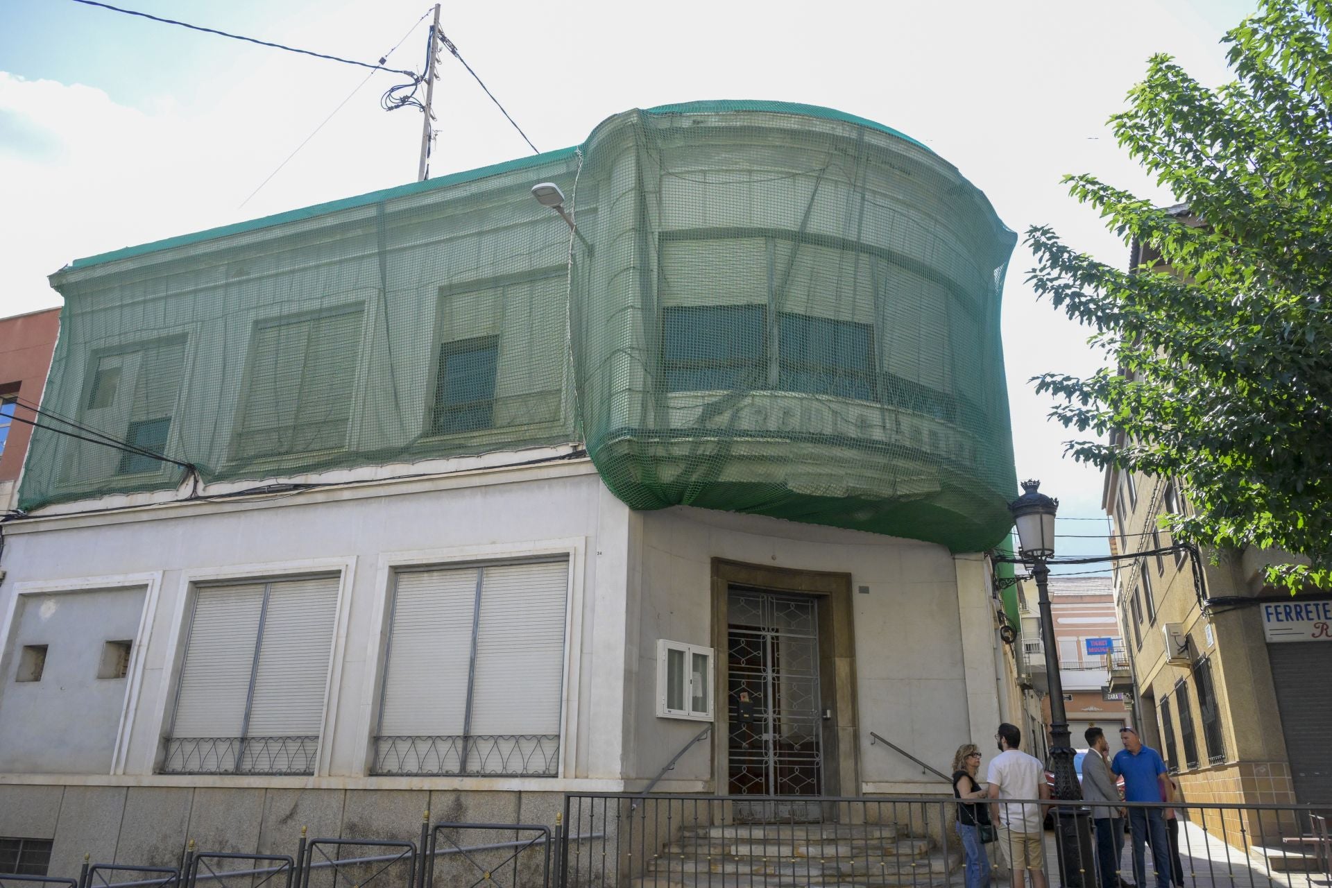 El Casino de Torreagüera, este jueves.