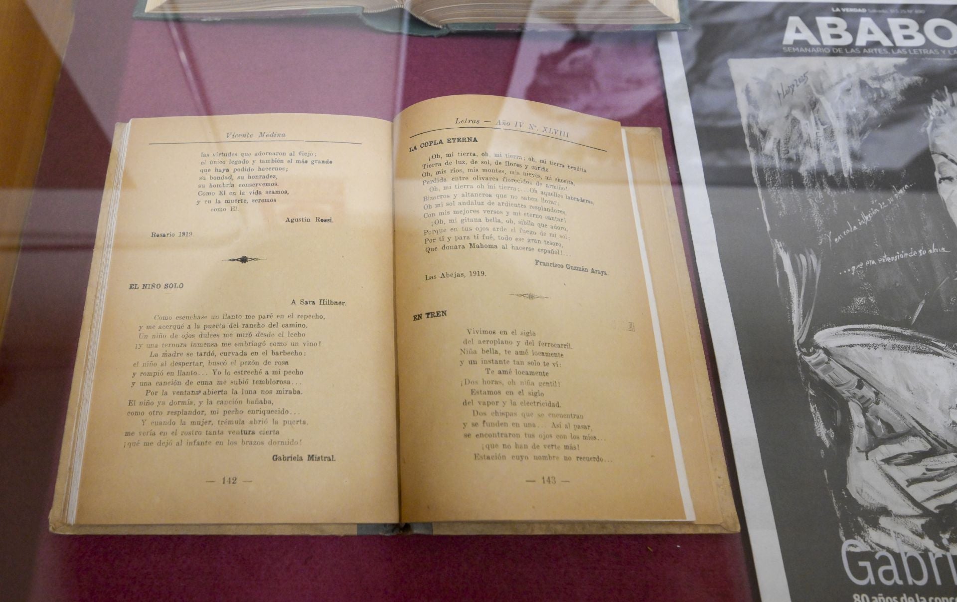 La exposición del Archivo de Murcia dedicada a cuatro escritores que fueron portada de Ababol, en imágenes