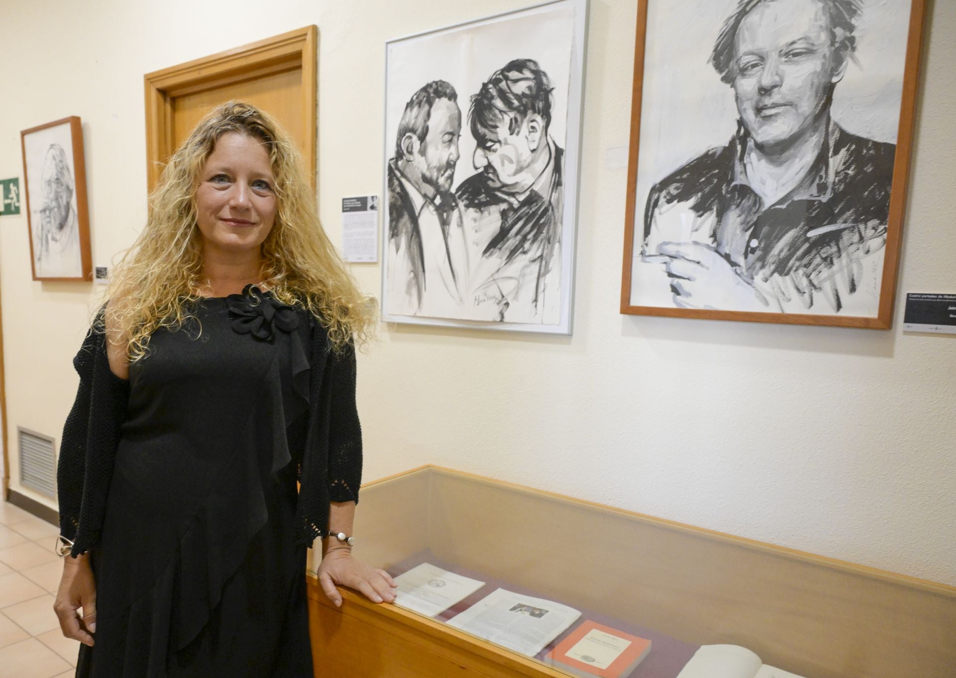 La exposición del Archivo de Murcia dedicada a cuatro escritores que fueron portada de Ababol, en imágenes