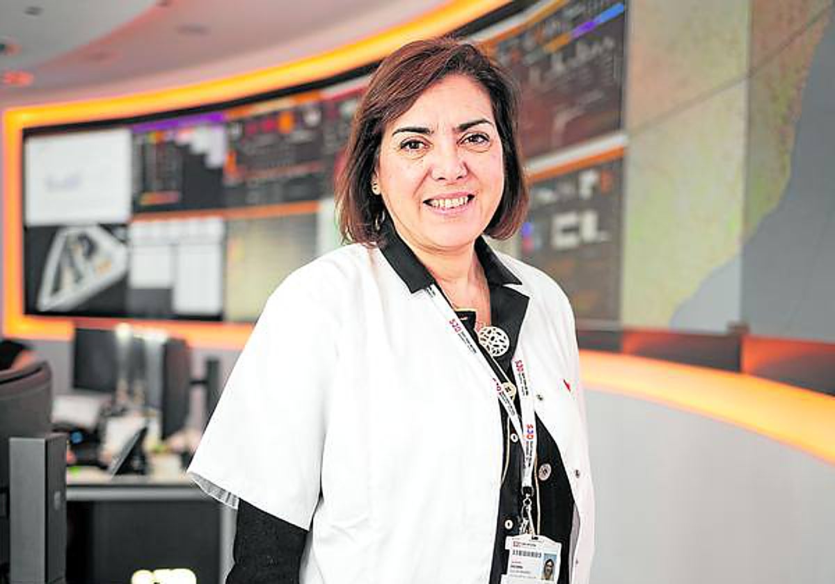 La genetista murciana Encarna Guillén, en el Sant Joan de Déu de Barcelona, desde donde dirige la Red Únicas, de atención a las enfermedades raras en España.