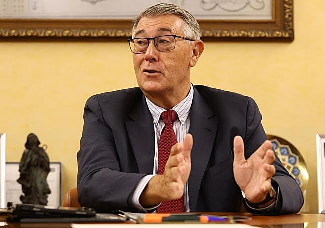 Urrea, durante la entrevista.