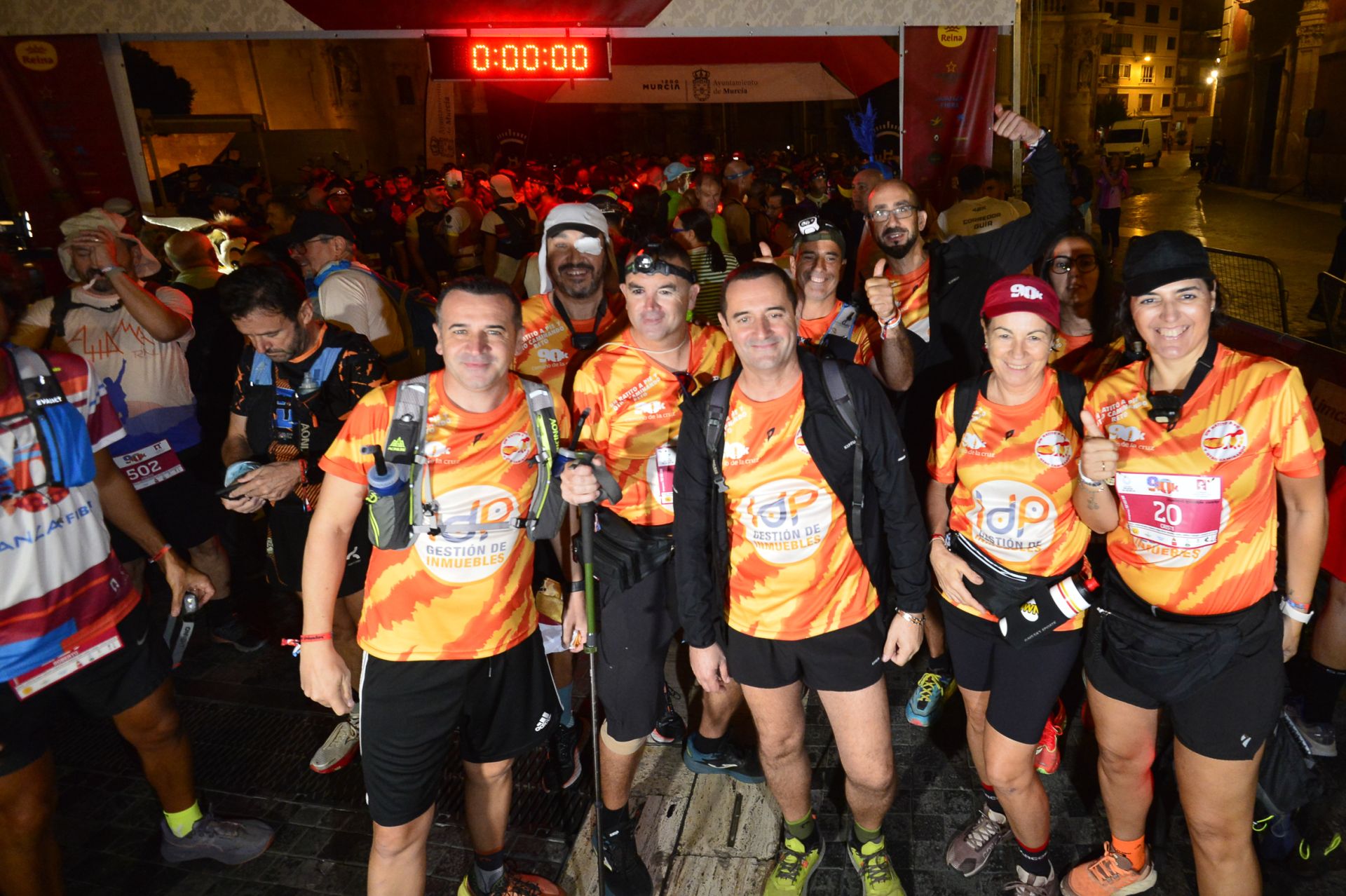 En imágenes, salida y llegada de la 90K a Caravaca de la Cruz