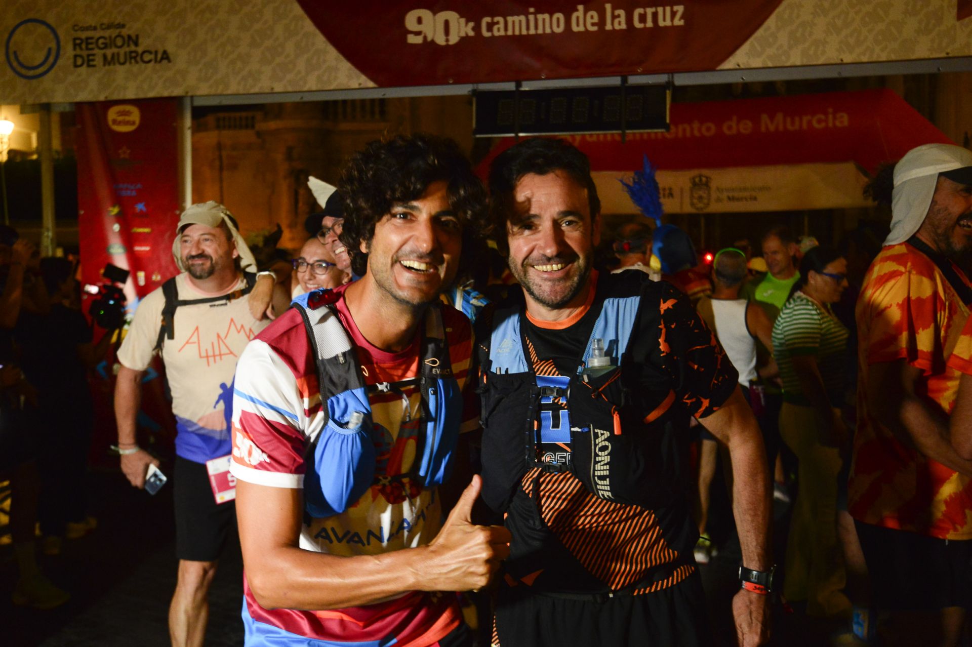 En imágenes, salida y llegada de la 90K a Caravaca de la Cruz