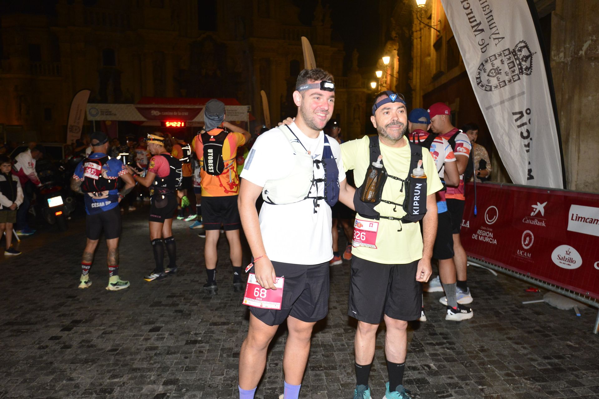 En imágenes, salida y llegada de la 90K a Caravaca de la Cruz