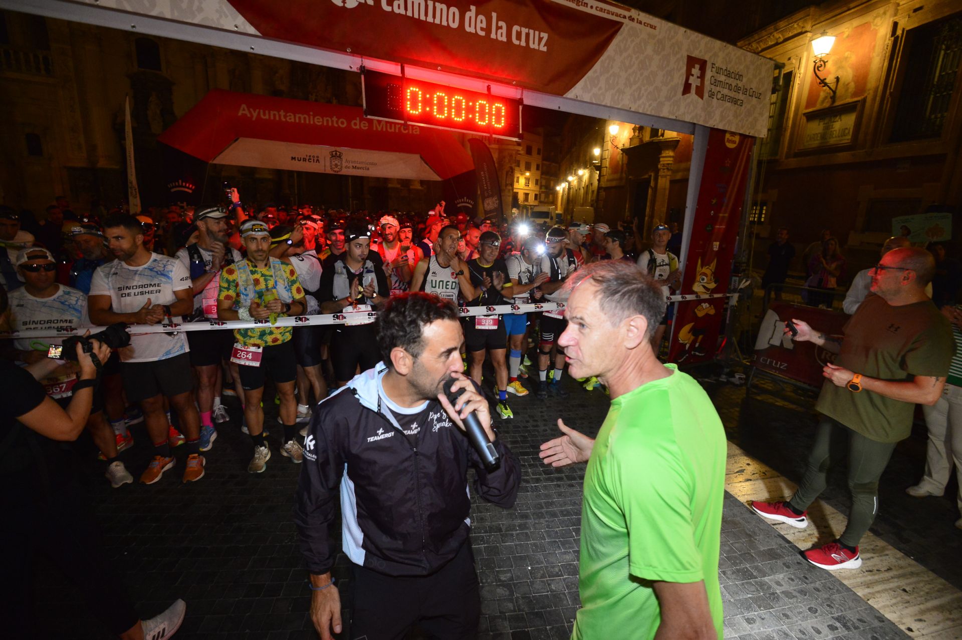 En imágenes, salida y llegada de la 90K a Caravaca de la Cruz
