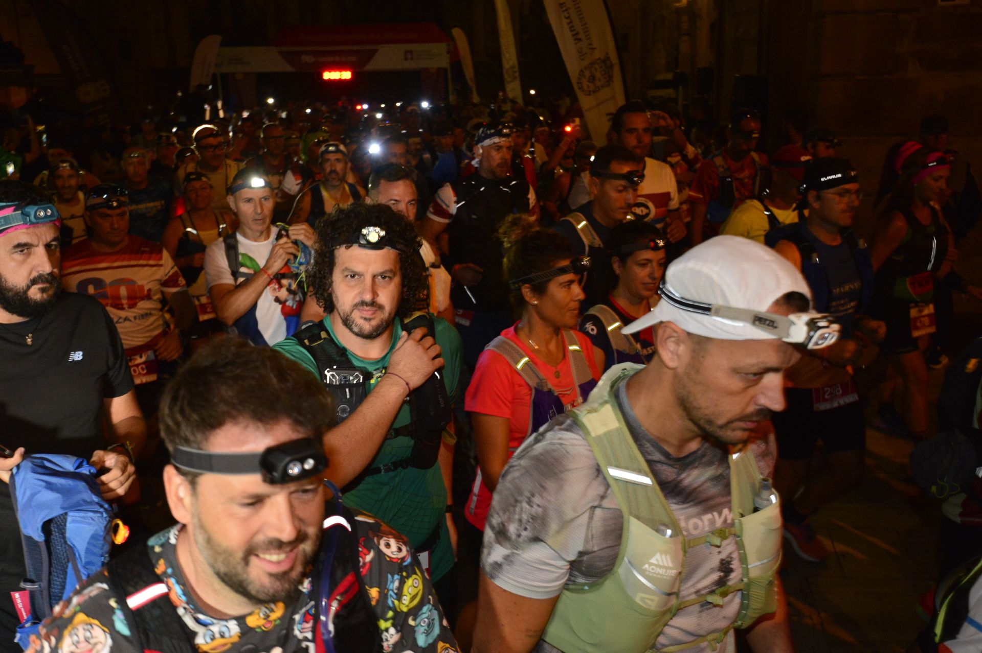 En imágenes, salida y llegada de la 90K a Caravaca de la Cruz