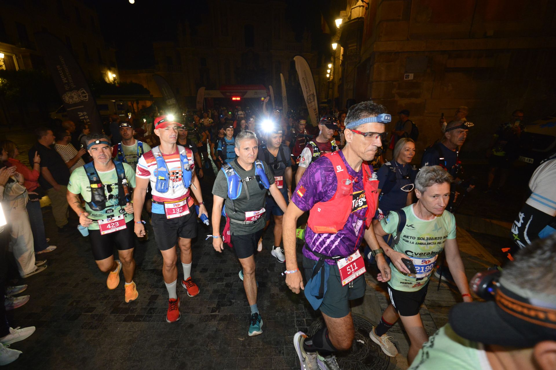 En imágenes, salida y llegada de la 90K a Caravaca de la Cruz