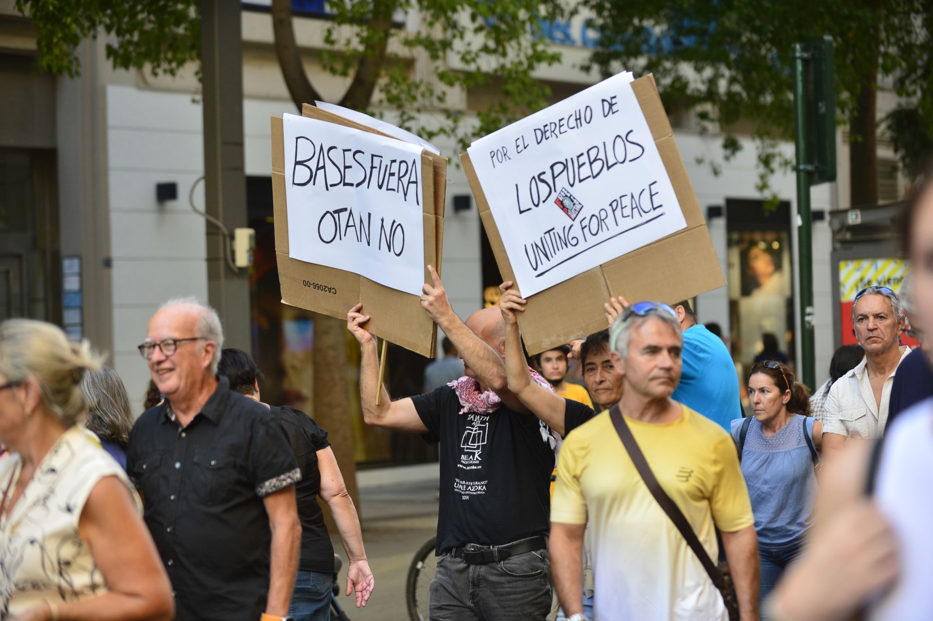 La masiva manifestación por Gaza en Murcia, en imágenes