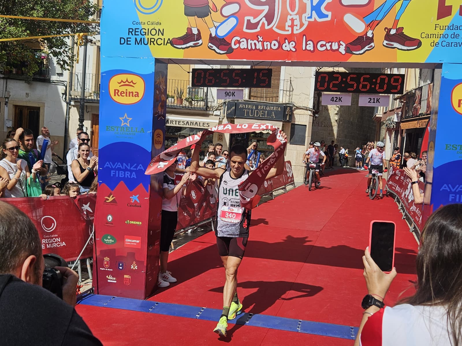 En imágenes, salida y llegada de la 90K a Caravaca de la Cruz
