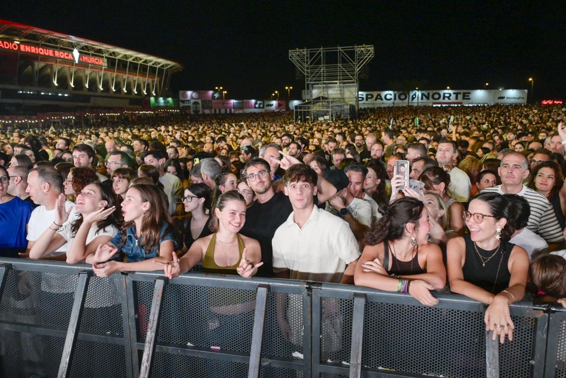 En imágenes, el concierto de Leiva en el Espacio Norte de Murcia